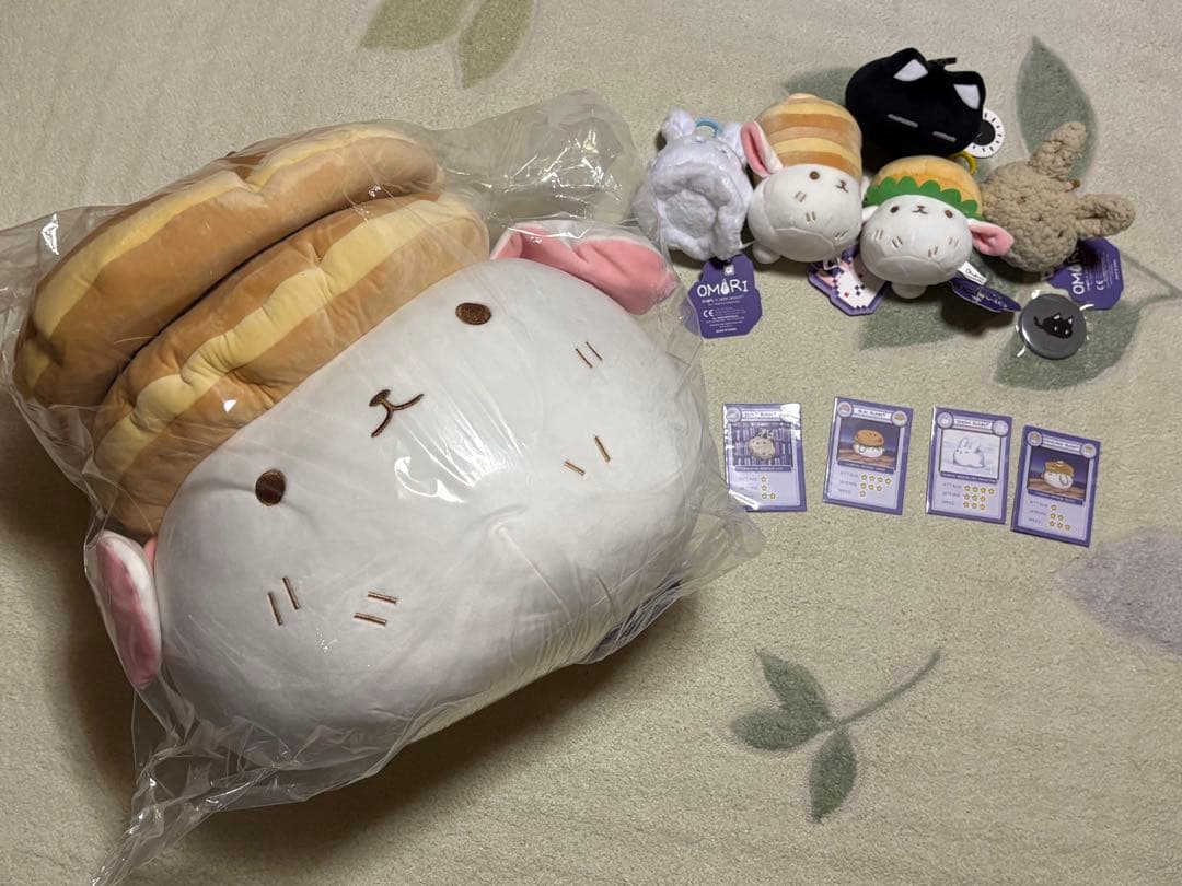 omori うさちゃん ニャーゴ ぬいぐるみ