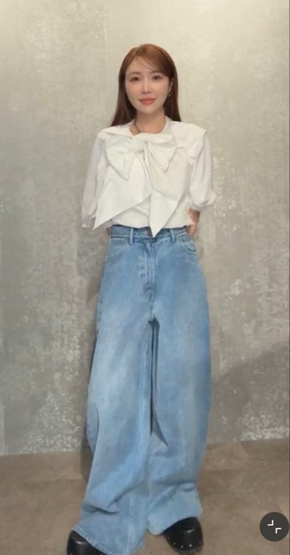 パンツ JOSE MOON/ LOOSE FIT WIDEDENIM blue 34 JOSE MOON（ジョゼムーン） ジーンズ デニム デニムパンツ LOOSE FIT