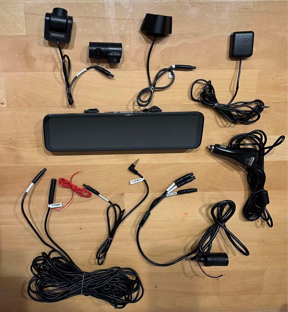 PORMIDOデジタルインナーミラーD50 前後 車内 ドライブレコーダー『D』