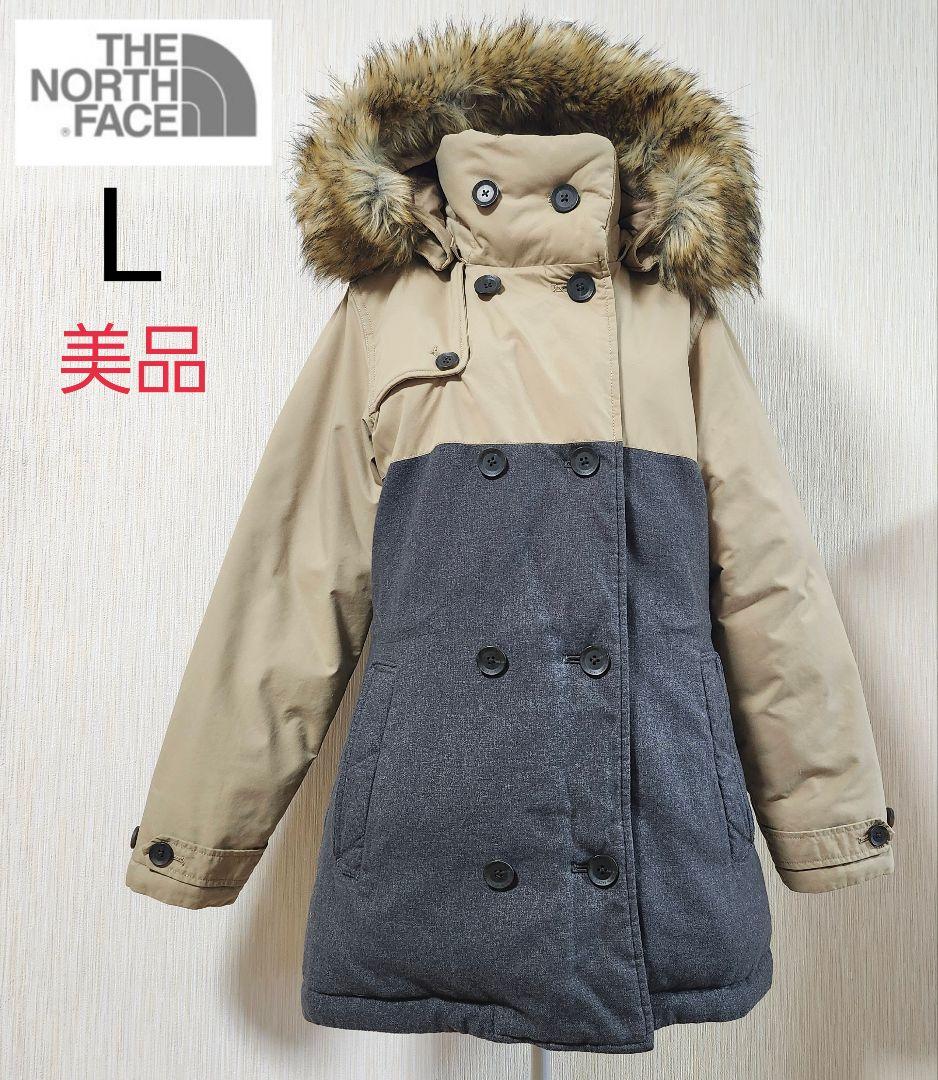 THE NORTH FACE トレンチコート風ダウンジャケット ツートンカラー