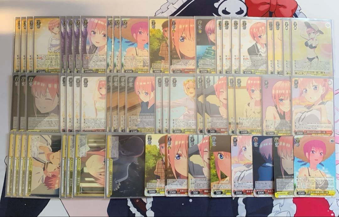 ヴァイスシュバルツ　五等分の花嫁　一花　デッキ　８枝