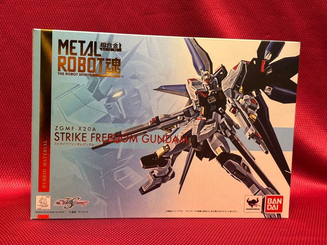 L ROBOT魂 ストライクフリーダムガンダム＆光の翼エフェクトセット