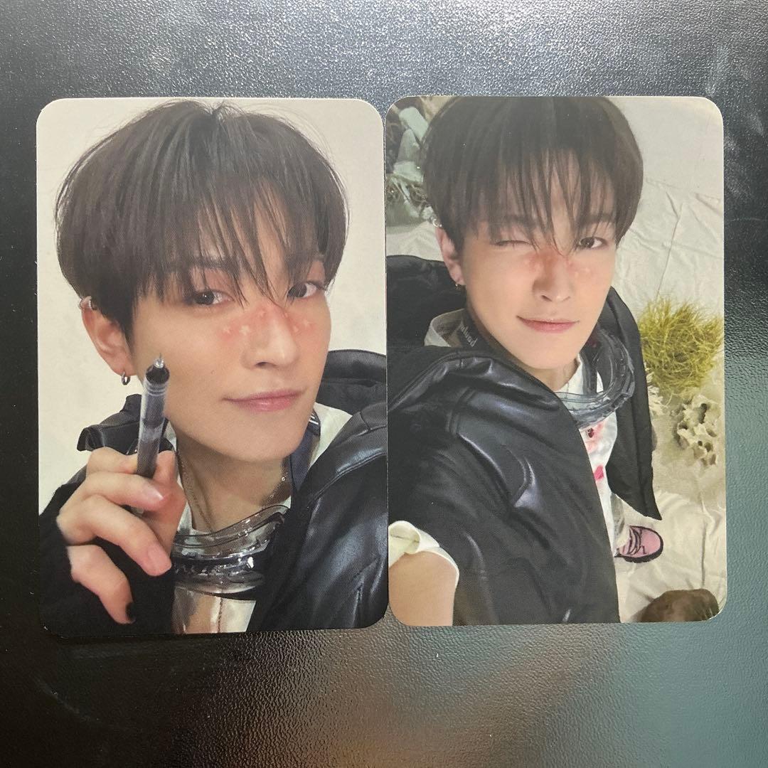 購入特典 ATEEZ ANITEEZ in treasureトレカ ホンジュン - メルカリ