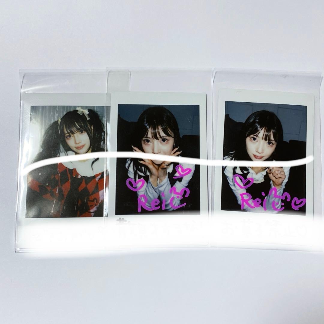 reirie れいりえ 黒宮れい 直筆サイン入り チェキ セット - メルカリ