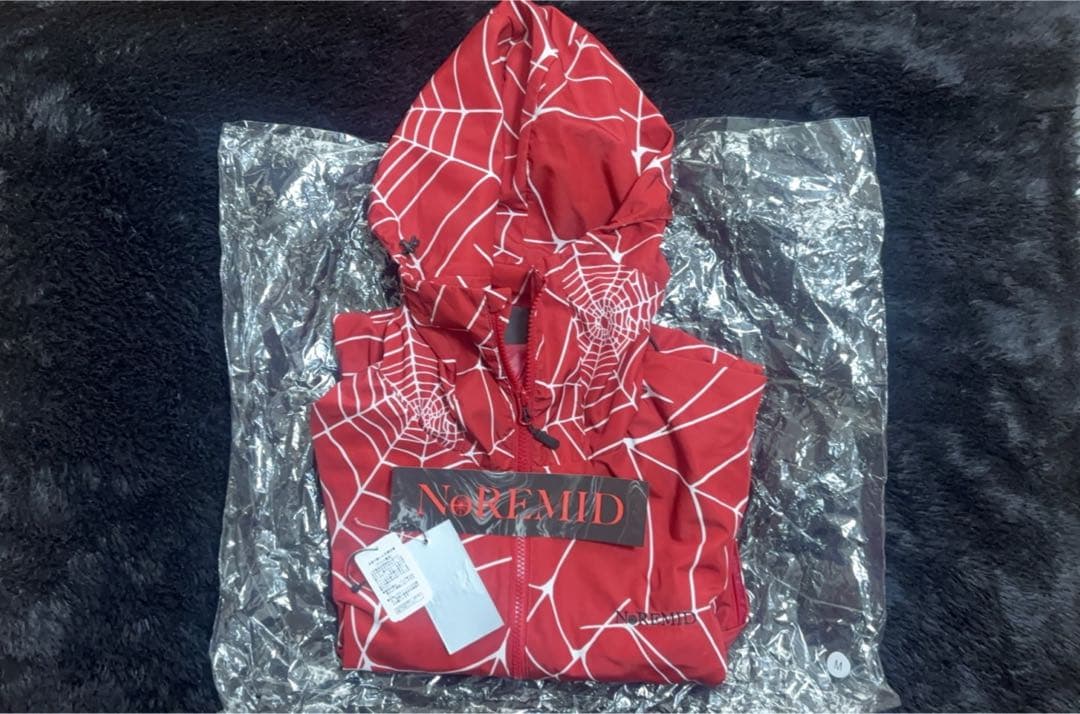 再販なし NOREMID SPIDER JACKET – レッド ステッカー付き Men's Glissade Jacket - Spyder Red