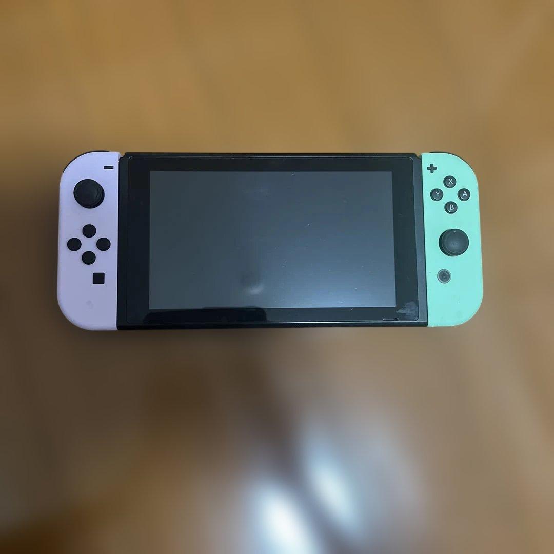 Nintendo Switch グリーン/ブラック 本体 - Nintendo Switch 本体