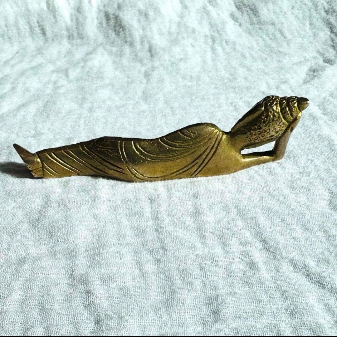 藤井風さんと同じ涅槃像 インド ブッダ - メルカリ