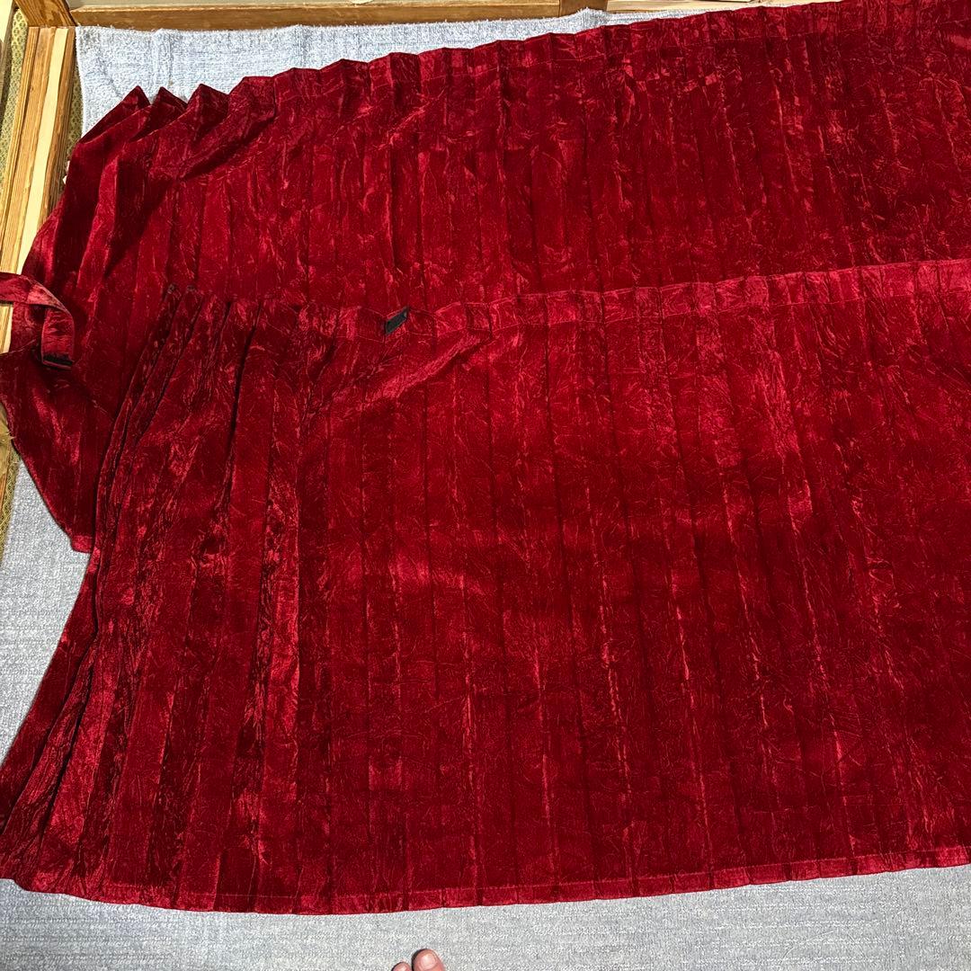 大型トラック　アコーディオンカーテン　左右セット