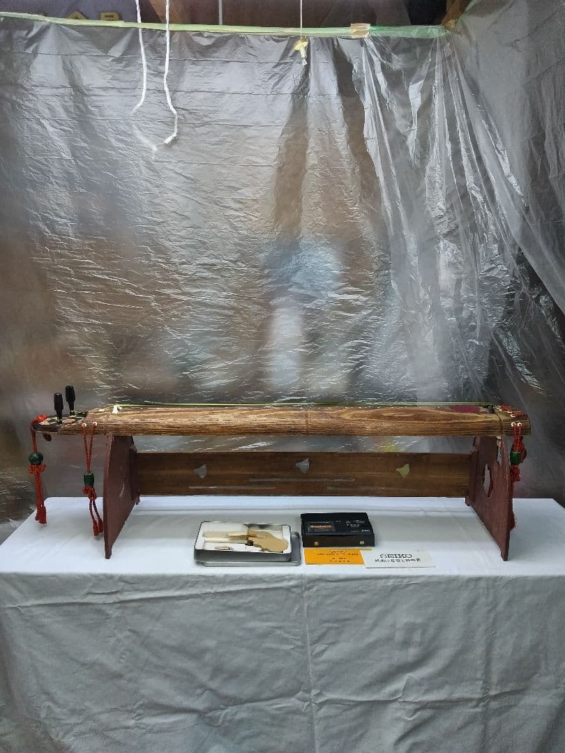 八雲琴 と 転管代換品 と 竜 爪 ( 和楽器用 オートチューナー付属)