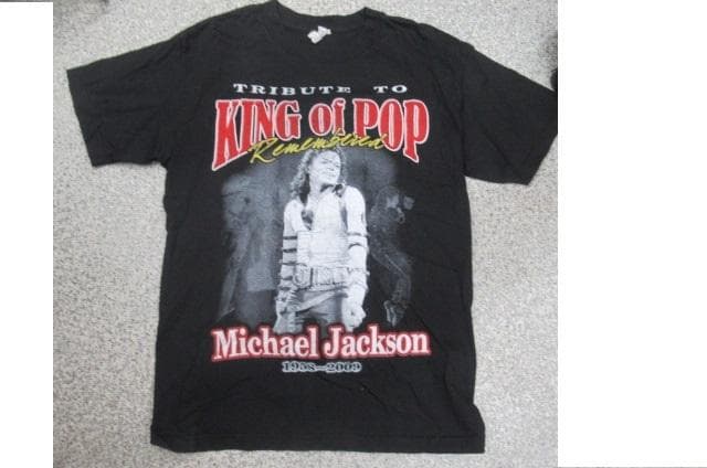 マイケルジャクソン＜KING　OF　POP＞　Tシャツ