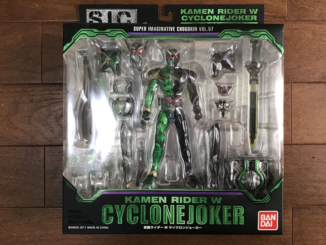 バンダイ S.I.C VOL.57 仮面ライダーW サイクロンジョーカー