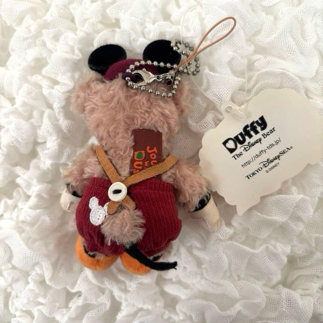 ディズニーシー ダッフィー ぬいぐるみストラップ オータムパレット