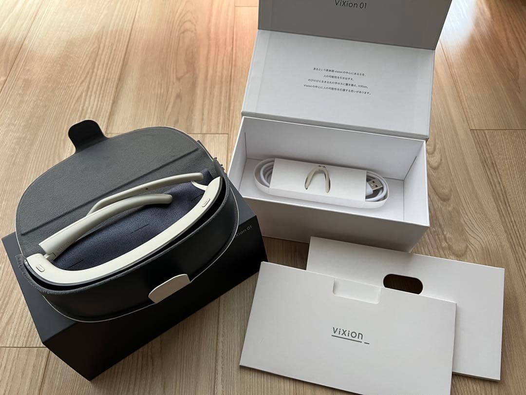 【超美品】ViXion01 遠近両方老眼めがね