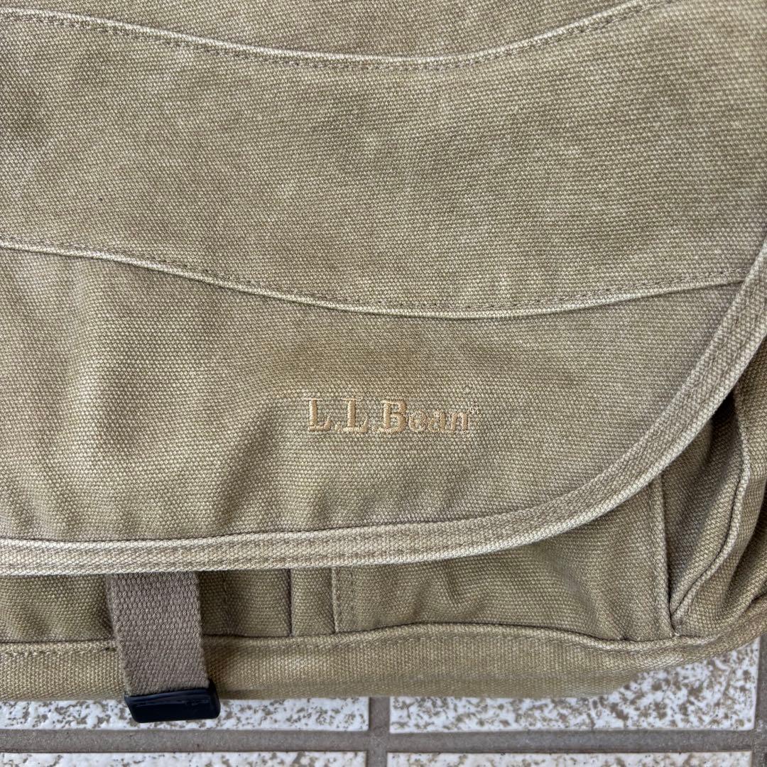 エルエルビーン メッセンジャーバッグ カーキ アメカジ 平成y2k