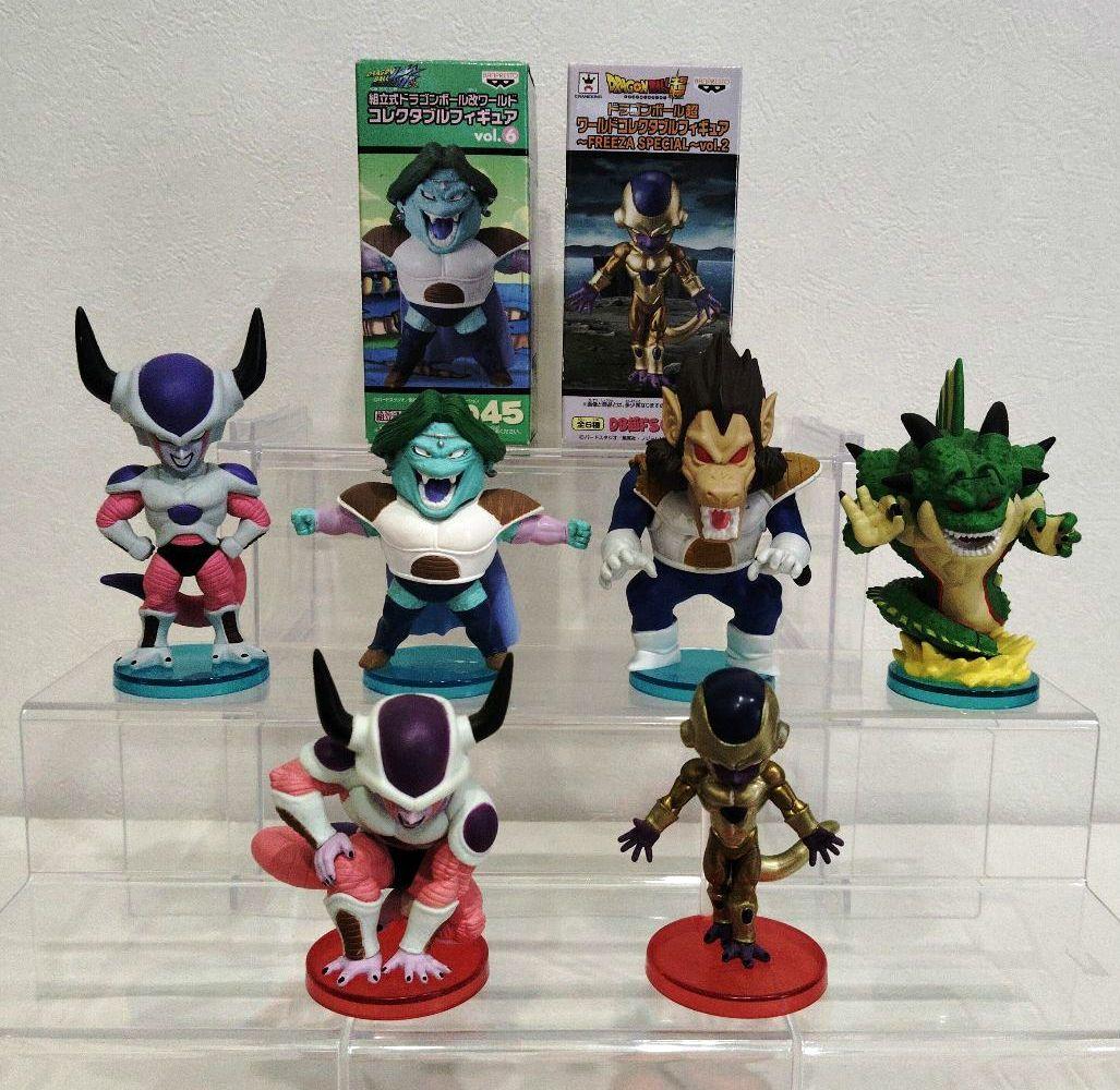 組立式ドラゴンボール ワールドコレクタブルフィギュア ６点まとめ売り