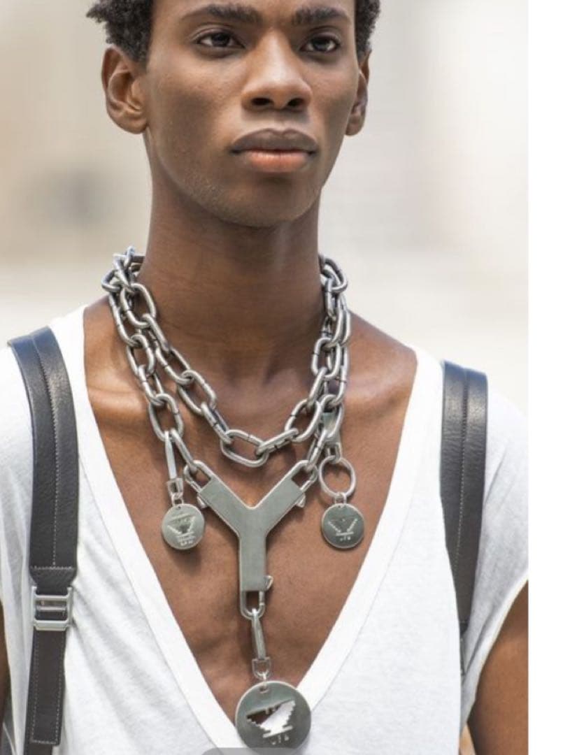 rick owens リックオウエンス /ケルベロスチョーカー - メルカリ