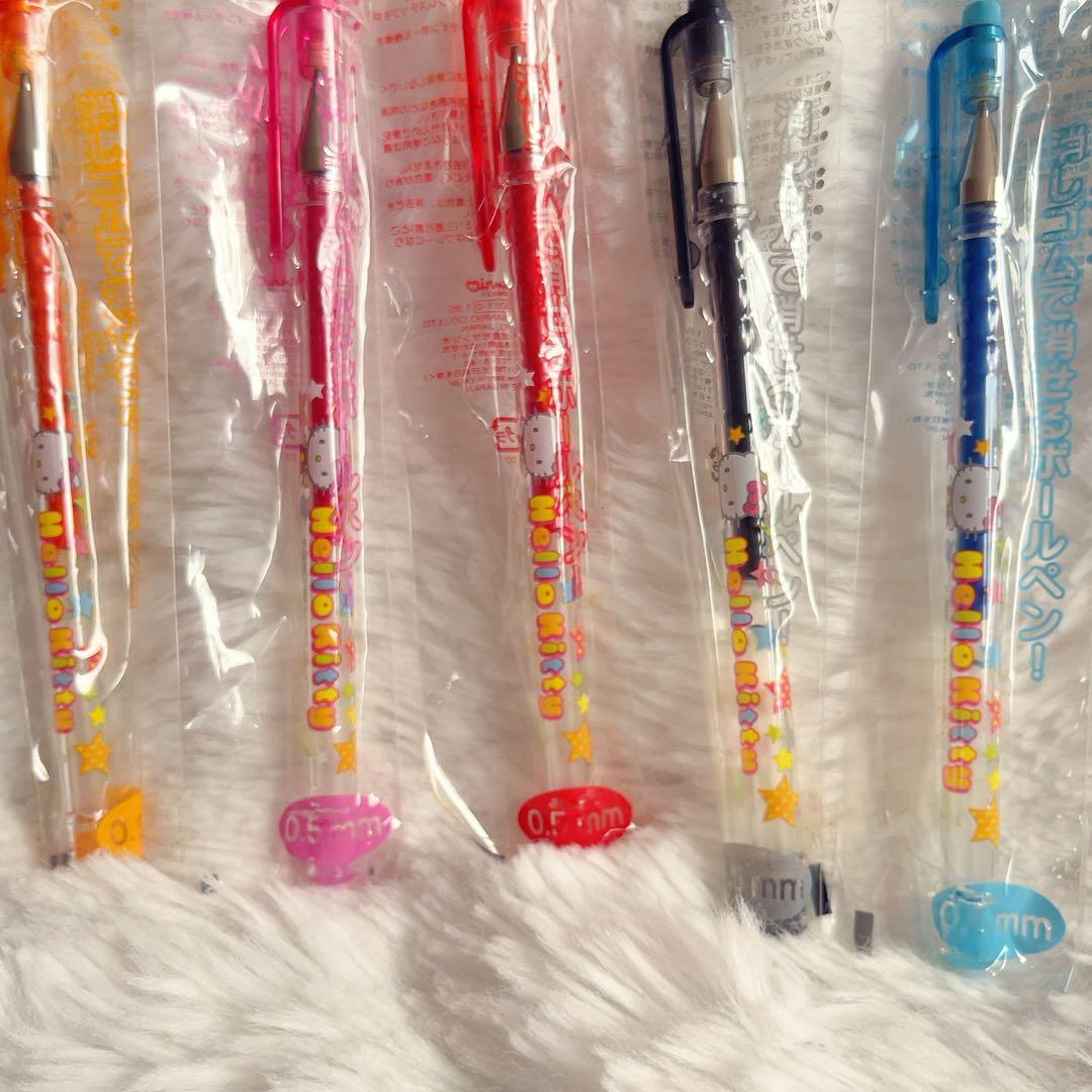 希少レア ハローキティ 消せる ボールペンセット 平成レトロ サンリオ