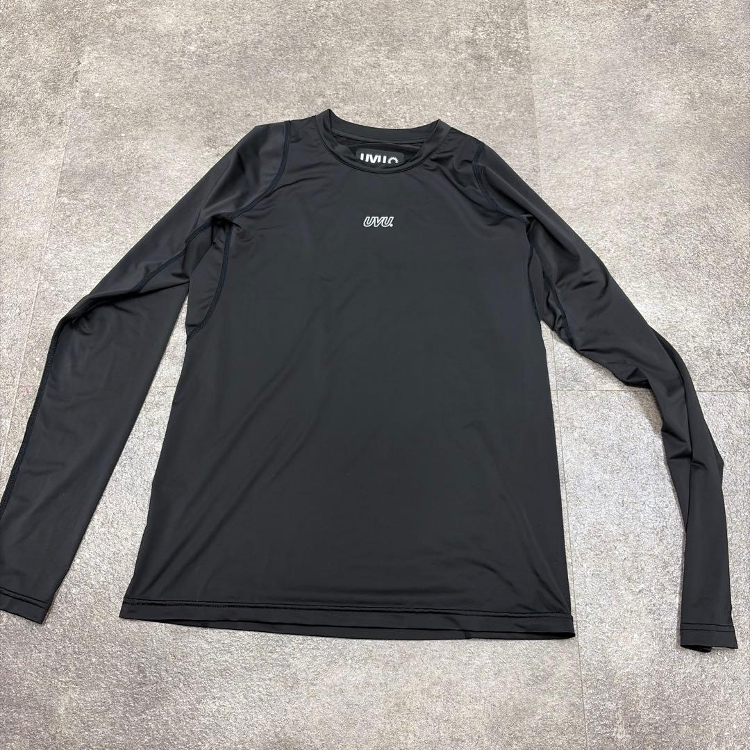 UVU 長袖トレーニングTシャツ S 長袖 Tシャツ NAVIDRY クルーネック トップス ロンT ドライ スポーツ