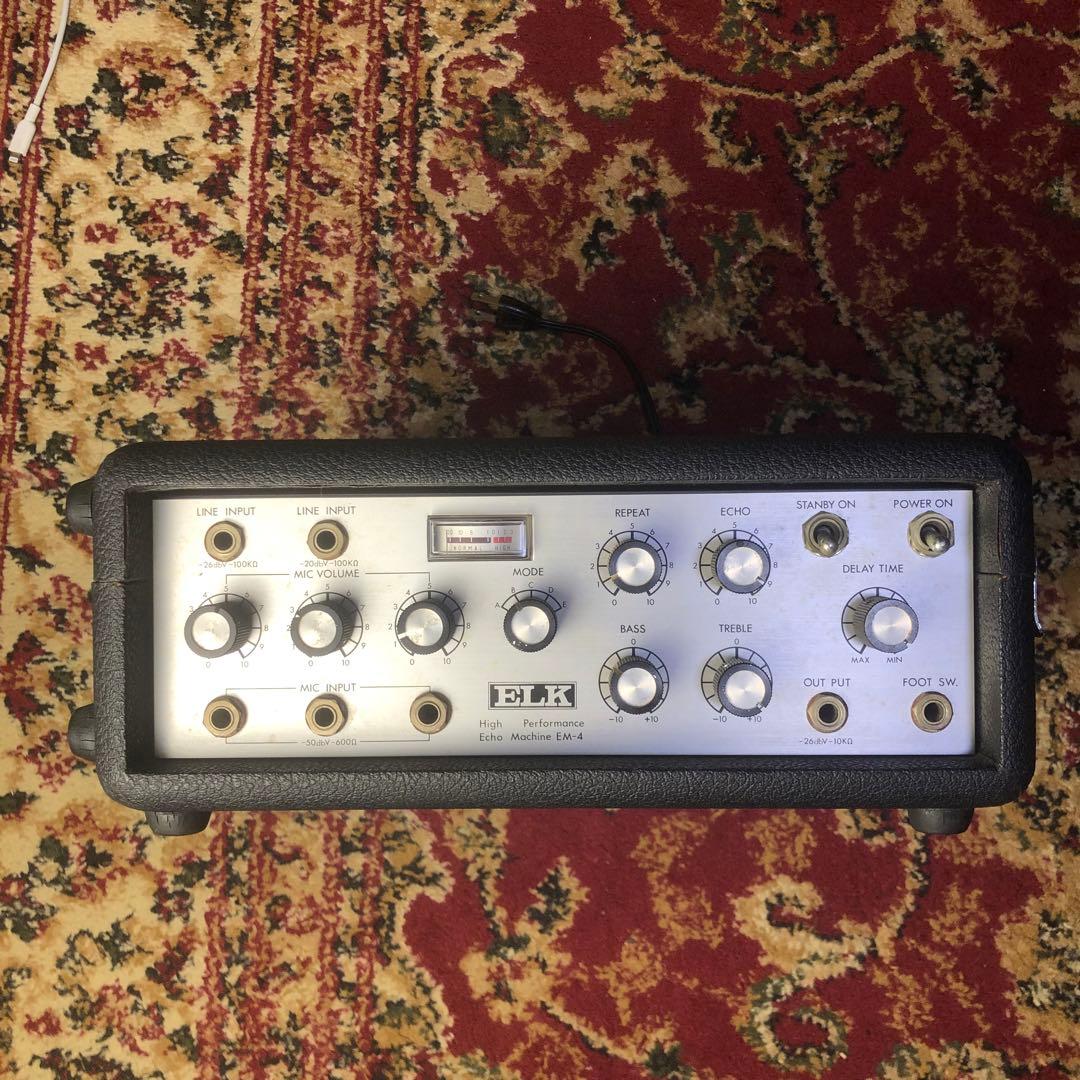 ELK EM-4 テープエコー 動作良好・美品】 ELK エルク EM-4 テープエコー 整備済み美品 - メルカリ