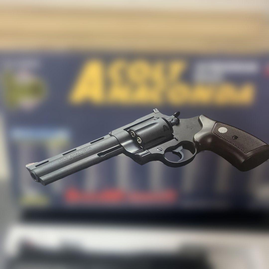 マルシン製COLT ANACONDA 44 6inch ガスガンHW樹脂8ミリ - メルカリ