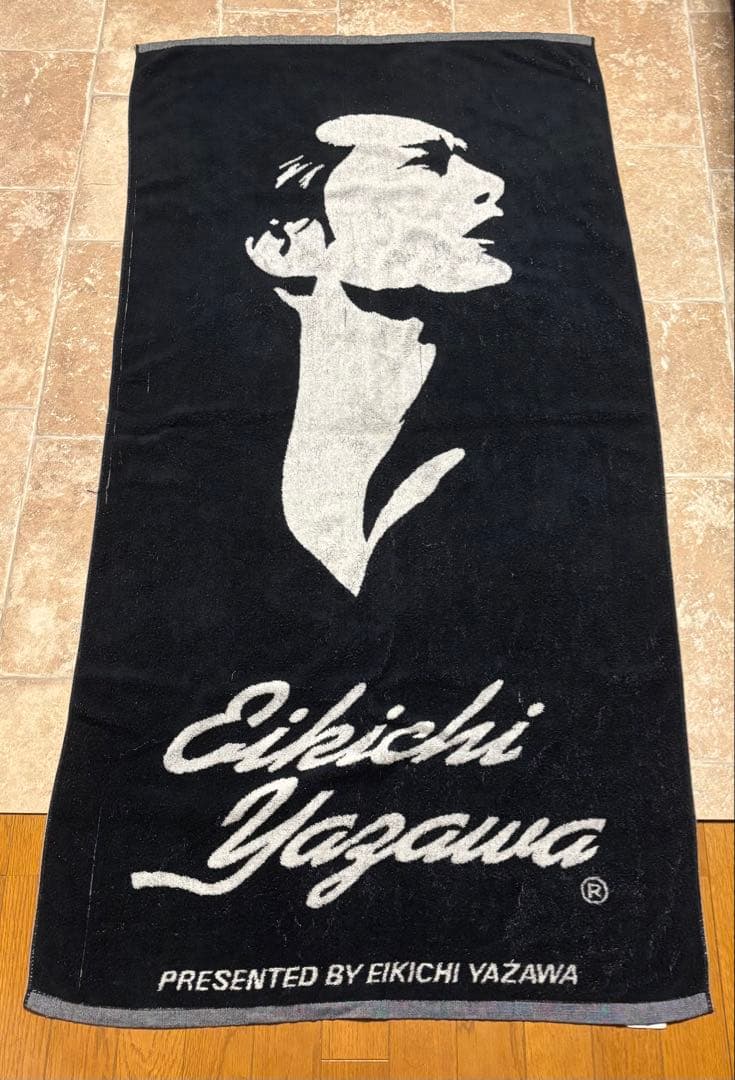 矢沢永吉 92s'スペシャルビーチタオル SBT リバーシブル 筆記体