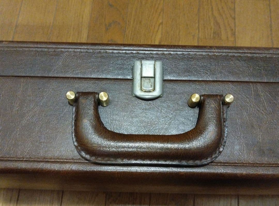 ヤナギサワ アルトサックス純正ケース ブラウン 合成皮革