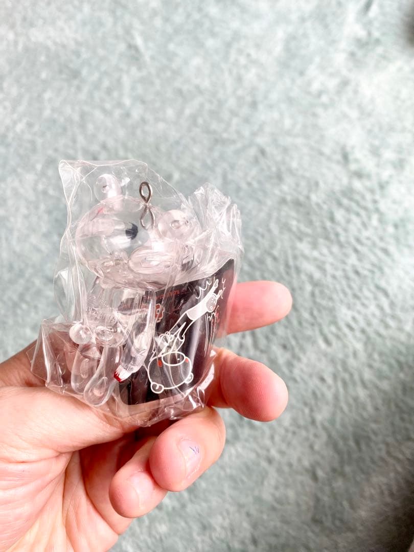 森チャック グルーミー キーホルダー 手 爪 ミニ クリア まとめ売り