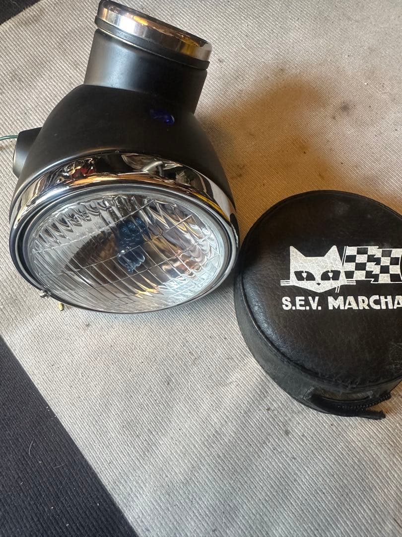 ごろんマーシャルヘッドライトカバーと４Ｌヘッドライト　モンキーダックス