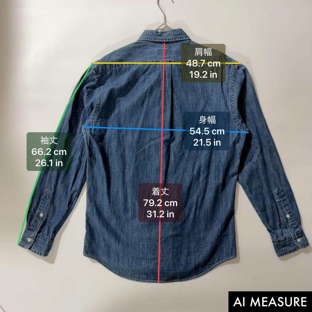 23年製✨ポロラルフローレン デニム ダンガリーシャツ ポニー