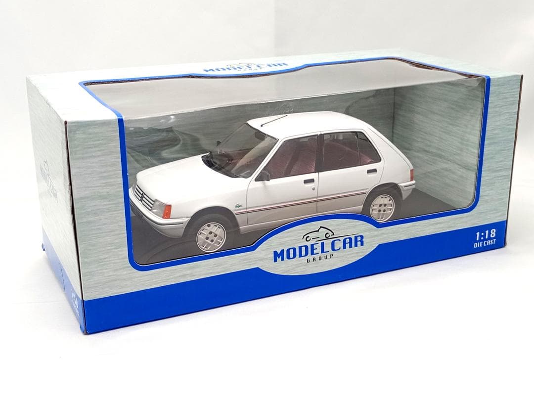 MCG 1/18 プジョー 205 ラコステ 1984 (ホワイト)