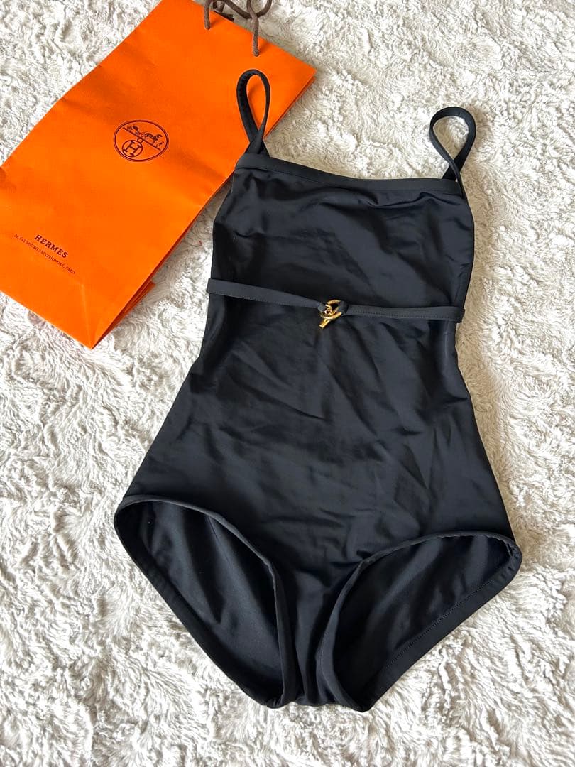 エルメスのスイムウェア HERMES - 値下げ！新品未使用 エルメス スイムウェア シェーヌダンクル