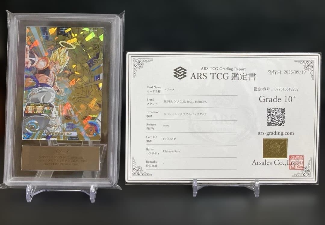 希少 ARS10+ 完品 HG2-53 P ゴジータ メモリアルパック