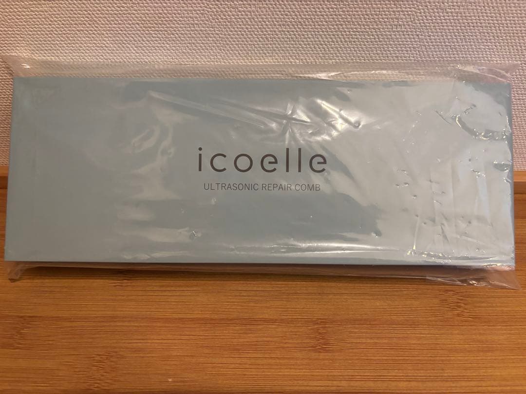 【新品未開封】icoelle 超音波リペアコーム Pale Aqua ヘアケア ブラシ リペア コーム icoelle イコエル超音波リペアコーム