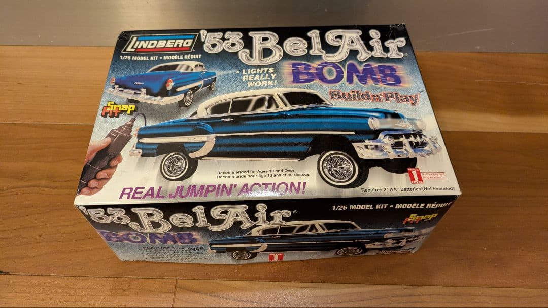 1953 Chevy Bel Air Bomb 1/25 モデルキット 楽天市場】ミニカー 1/24 アイビー フィギュア付き ダイキャストカー