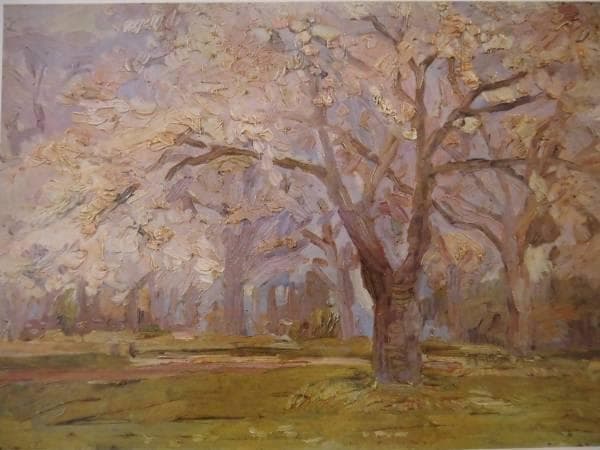 坂本　繁二郎、桜、希少な画集より、新品額装付 坂本繁二郎の水彩画｜開運！なんでも鑑定団｜テレビ東京