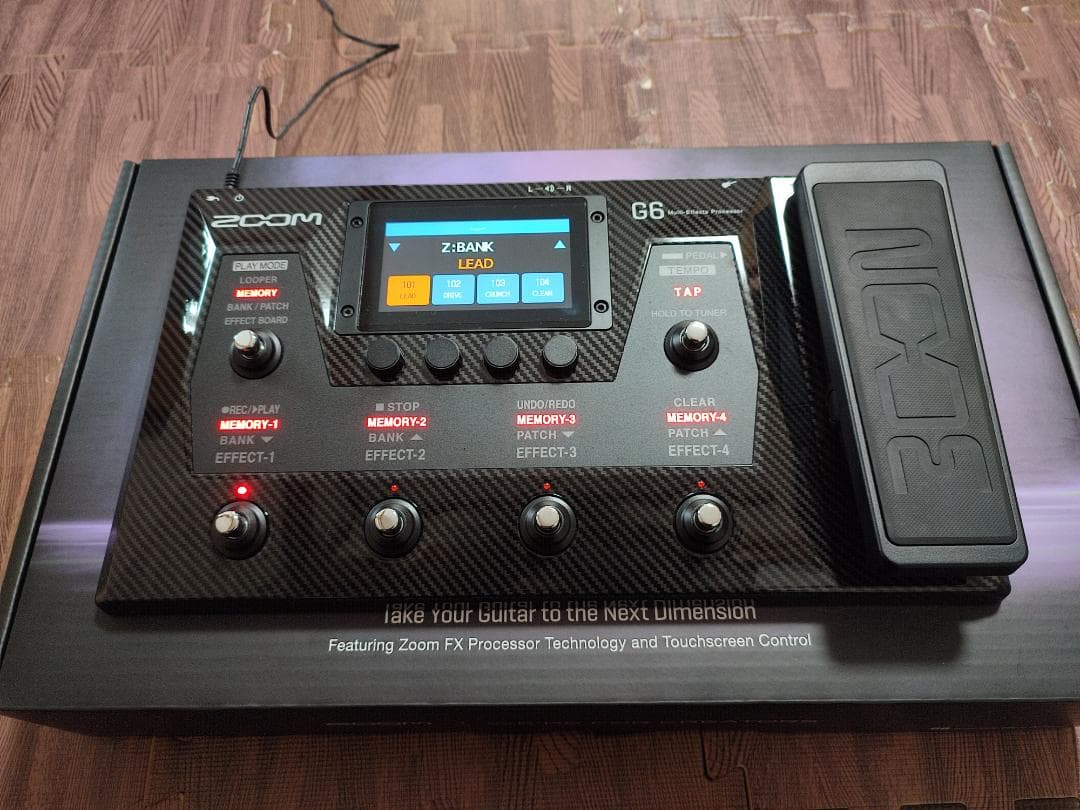 ZOOM G6 マルチエフェクター