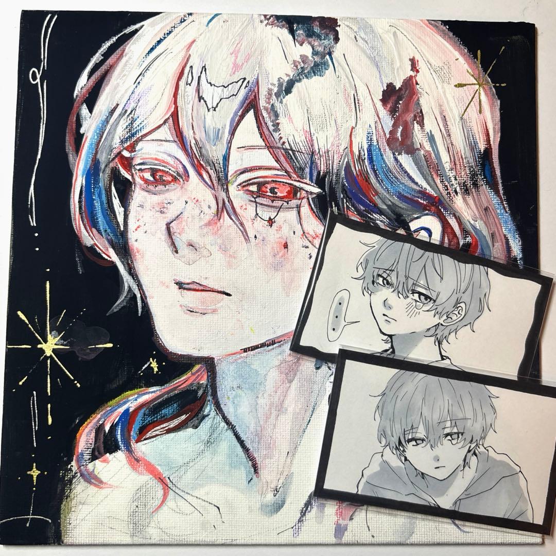 【キャンバスアート：おまけ原画付き】