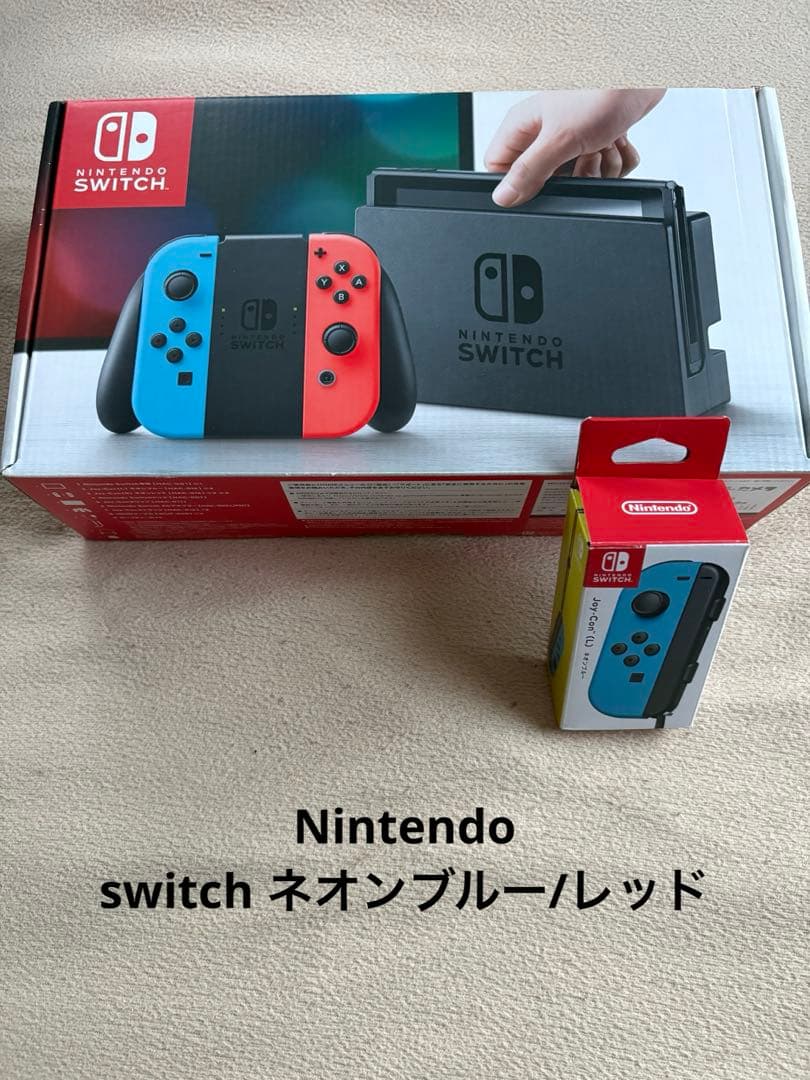 【週末値下げ】 Nintendo Switch ネオンブルー/ネオンレッド本体