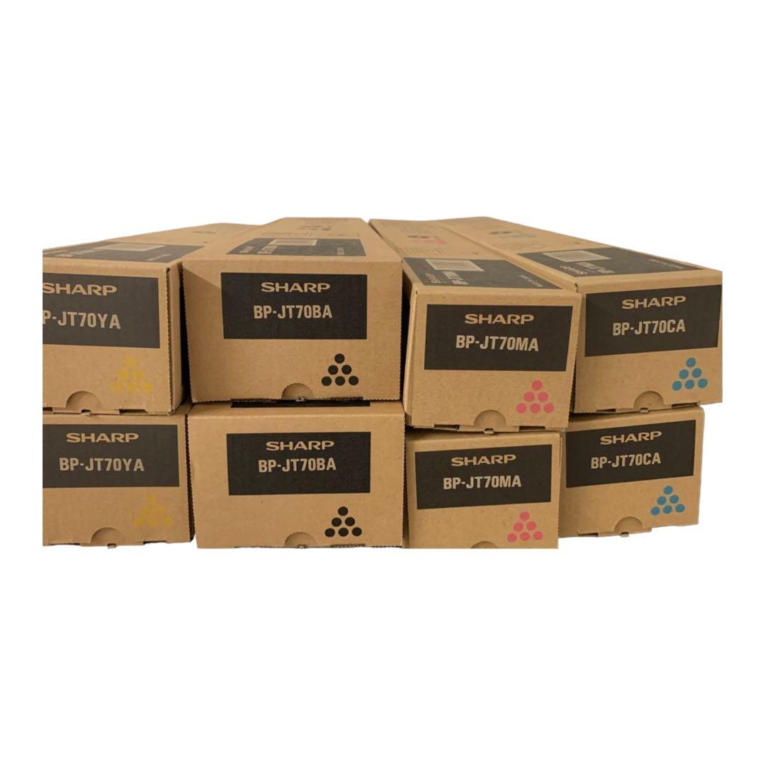 SHARP トナーカートリッジ BP-JT70シリーズ 4色セット