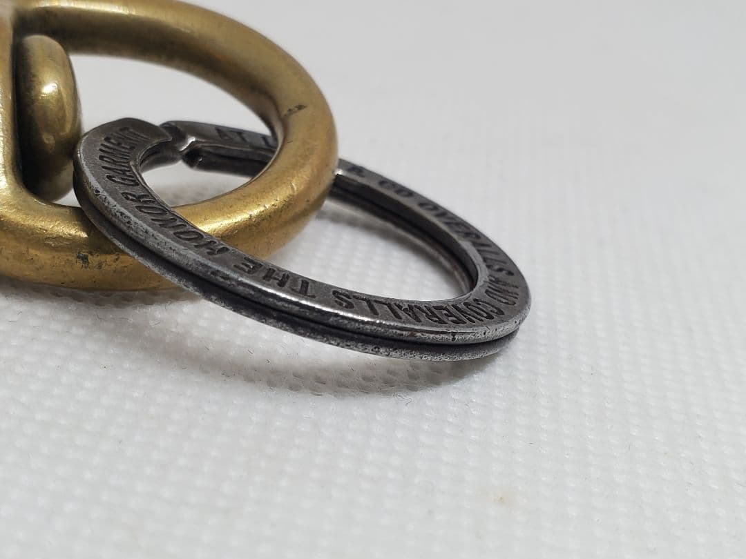 アットラスト 初期キーリングTIMEWORN AtLast ブッチャープロダクツ