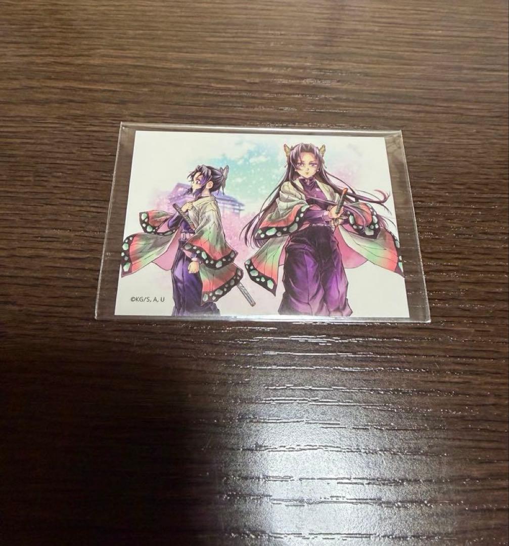 鬼滅の刃 webshopくじ 「繋ぐ」 c106 G賞 胡蝶しのぶ 胡蝶カナエ