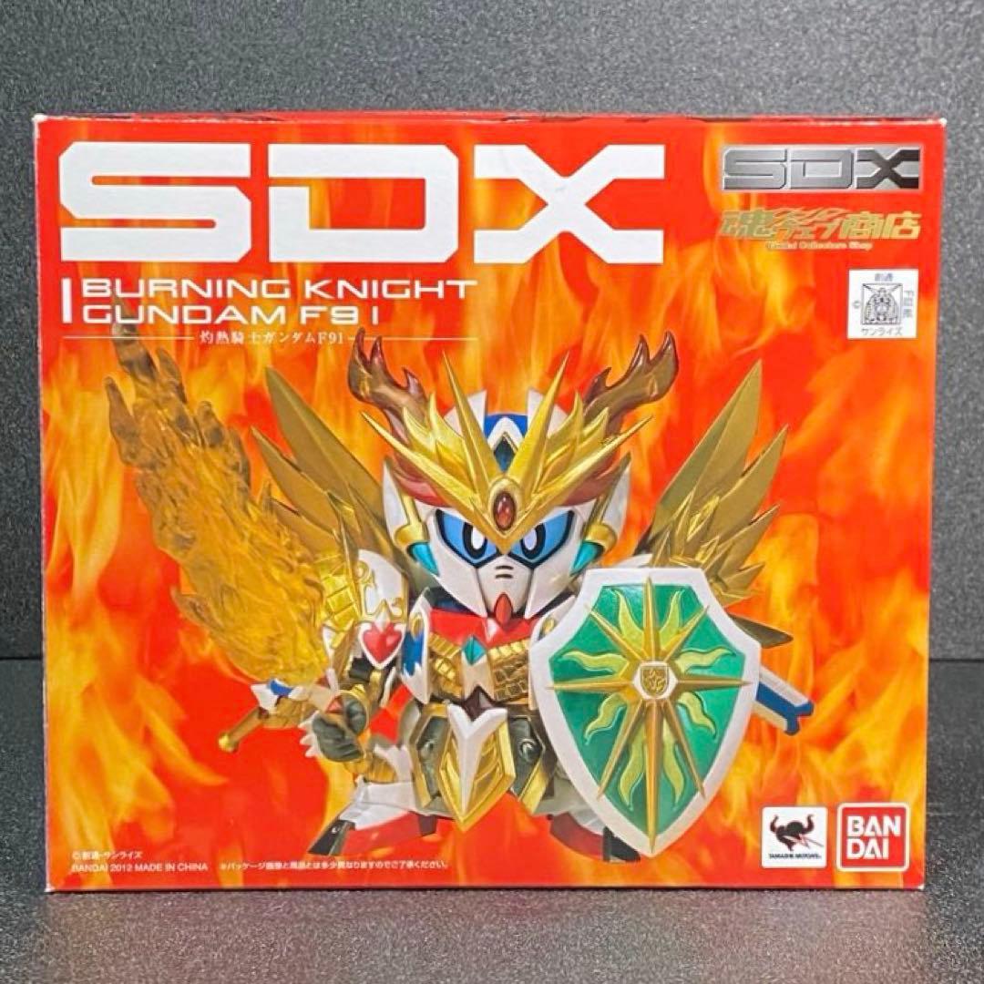 SDX 灼熱騎士ガンダムF91 SDガンダム外伝 バーニングナイトガンダムF91 SDXレビュー】灼熱騎士バーニングナイトガンダムF91とは？｜ガンプラWALKER
