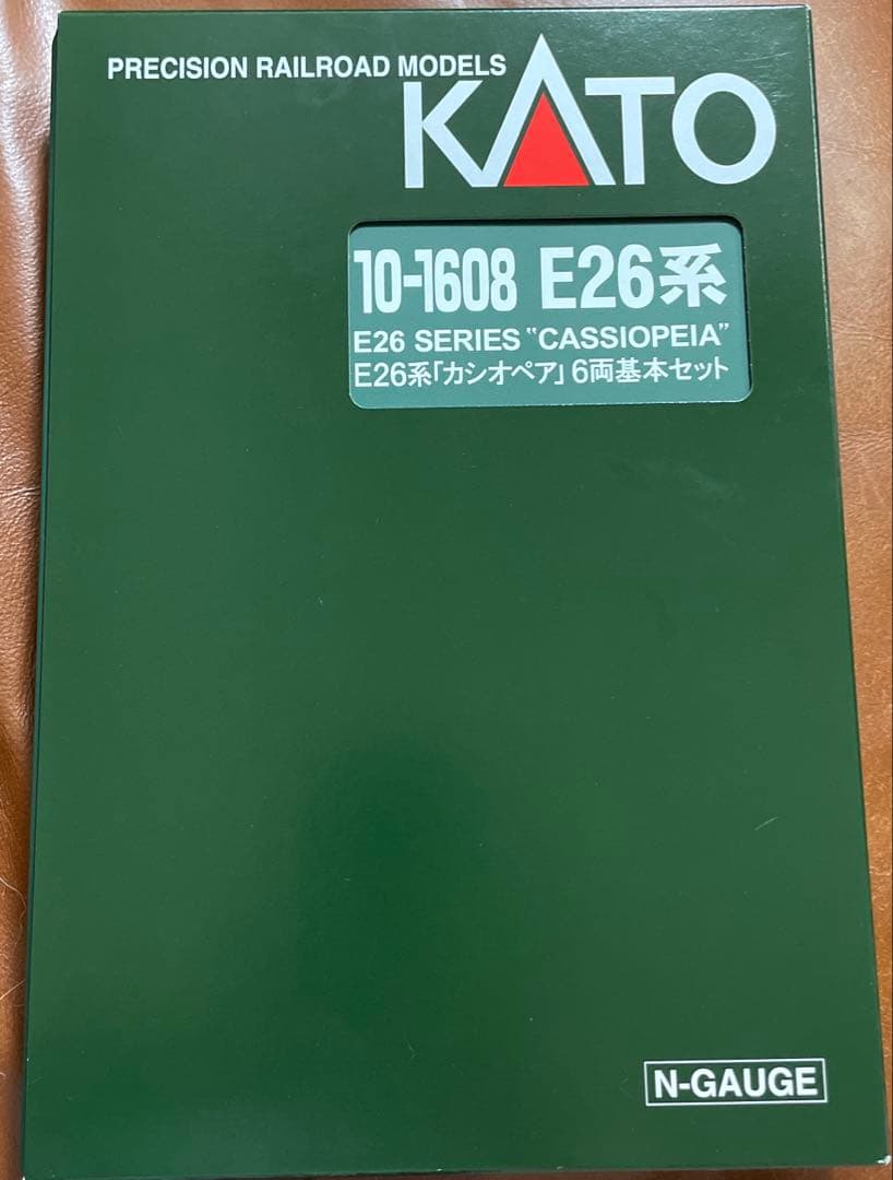 E26系カシオペア　6両基本&増結セット E26系「カシオペア」 6両増結セット 品番：10-2114 鉄道模型 KATO