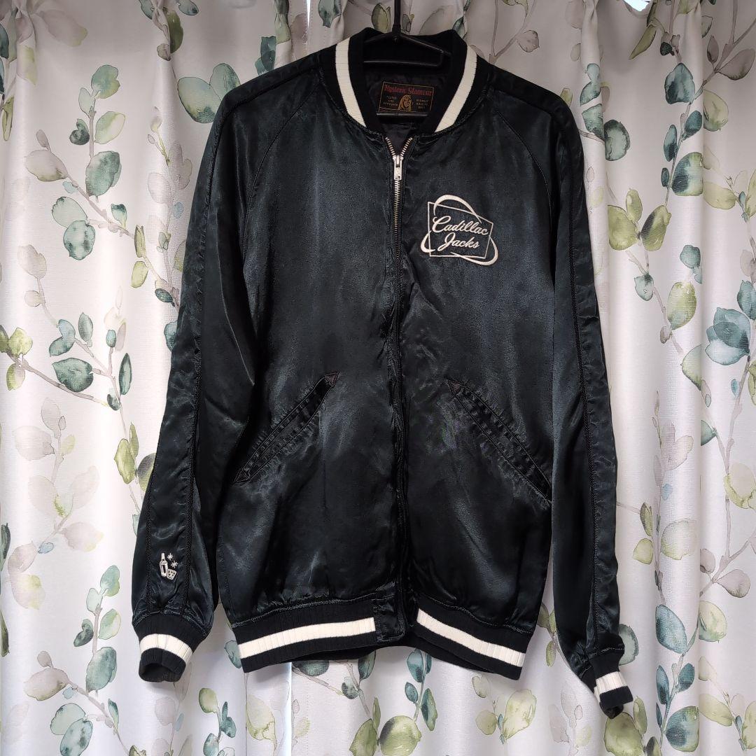 ヒステリックグラマー野口強ギターガール刺繍スカジャンコラボジャケットS