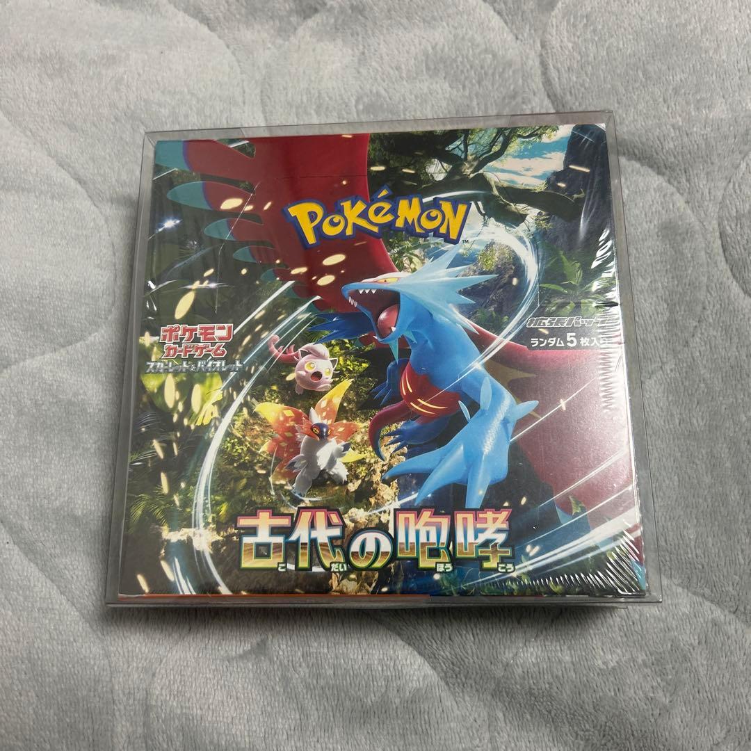 新品 未開封 ポケモンカード 拡張パック 古代の咆哮 1BOXシュリンク
