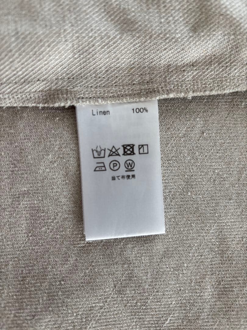 wafu 厚地 プレミアムリネン オーダー品 ／ フラックス - 柄・バイ