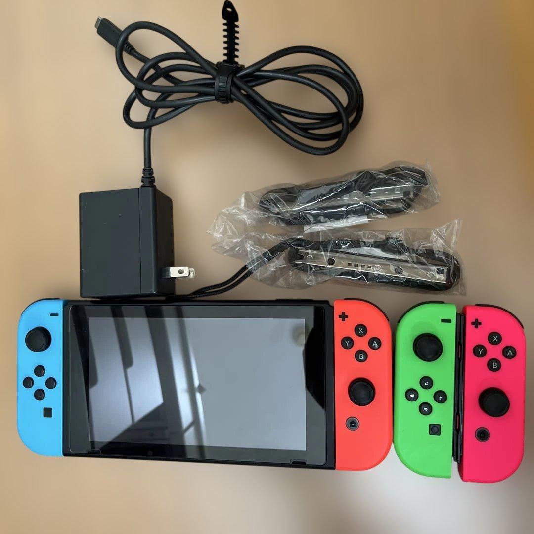 Nintendo Switch 本体 青・赤➕ジョイコンつき