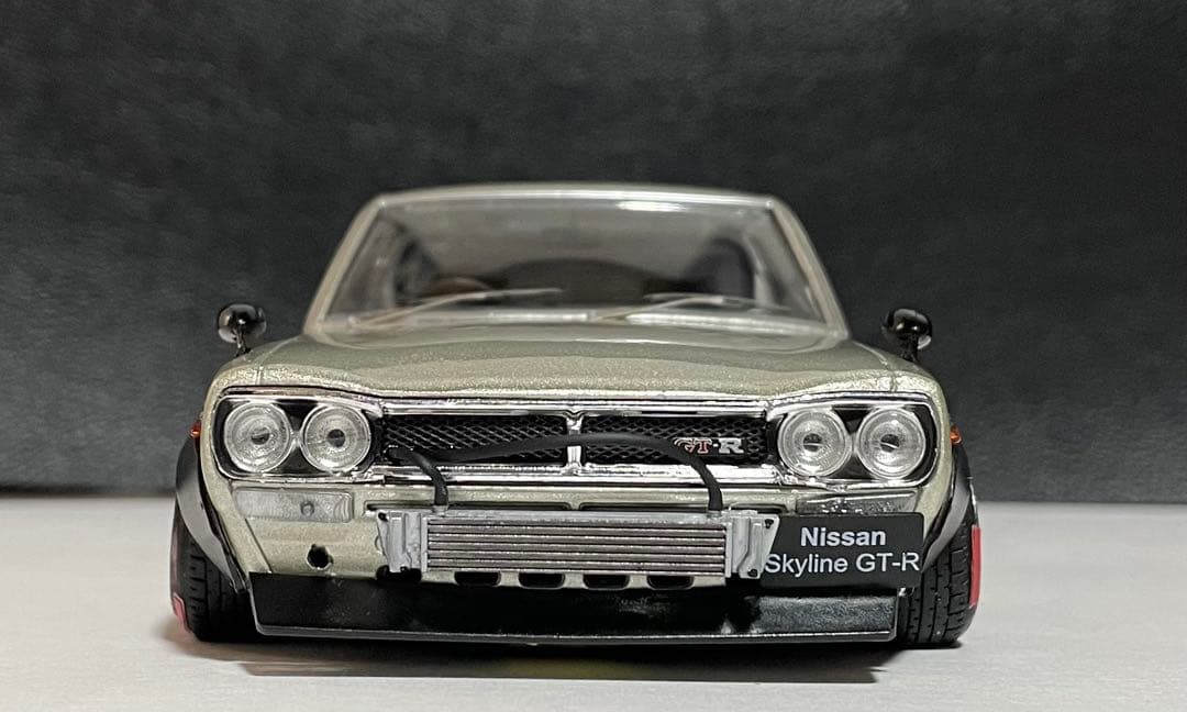 1/24 アシェット 国産名車 スカイラインGT-R ハコスカ改 カスタム