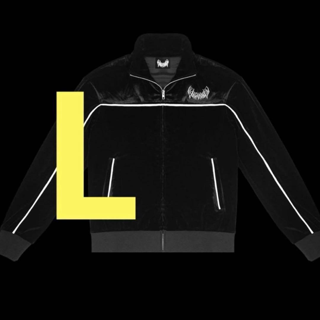 ジャケット・アウター yxngbratz YB Velour Jacket (Black) L