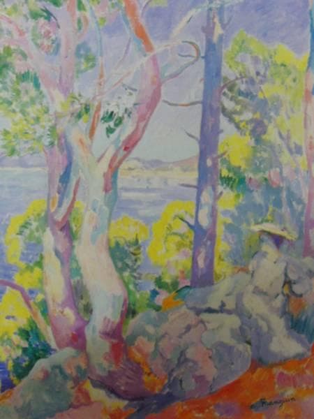 アンリ=シャルル・マンギャン、朝、希少画集画、新品額装付